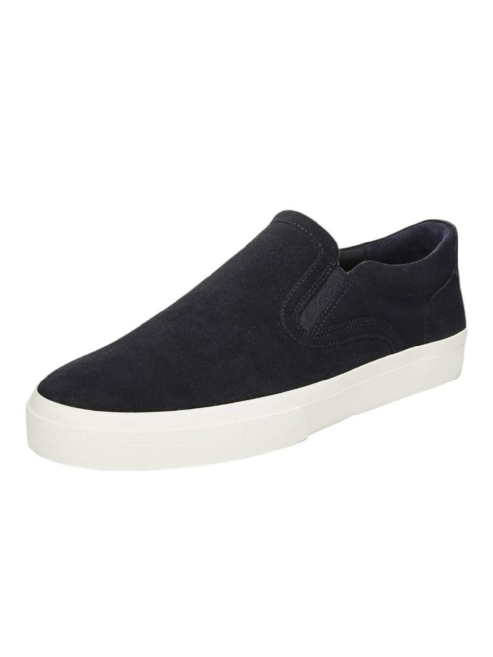 Vince Fairfax Suede Slip On Water-Repellent Suede Slip-On Sneakers Mens 13M Blac
